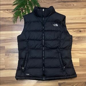 The North Face Black Puffer Vest